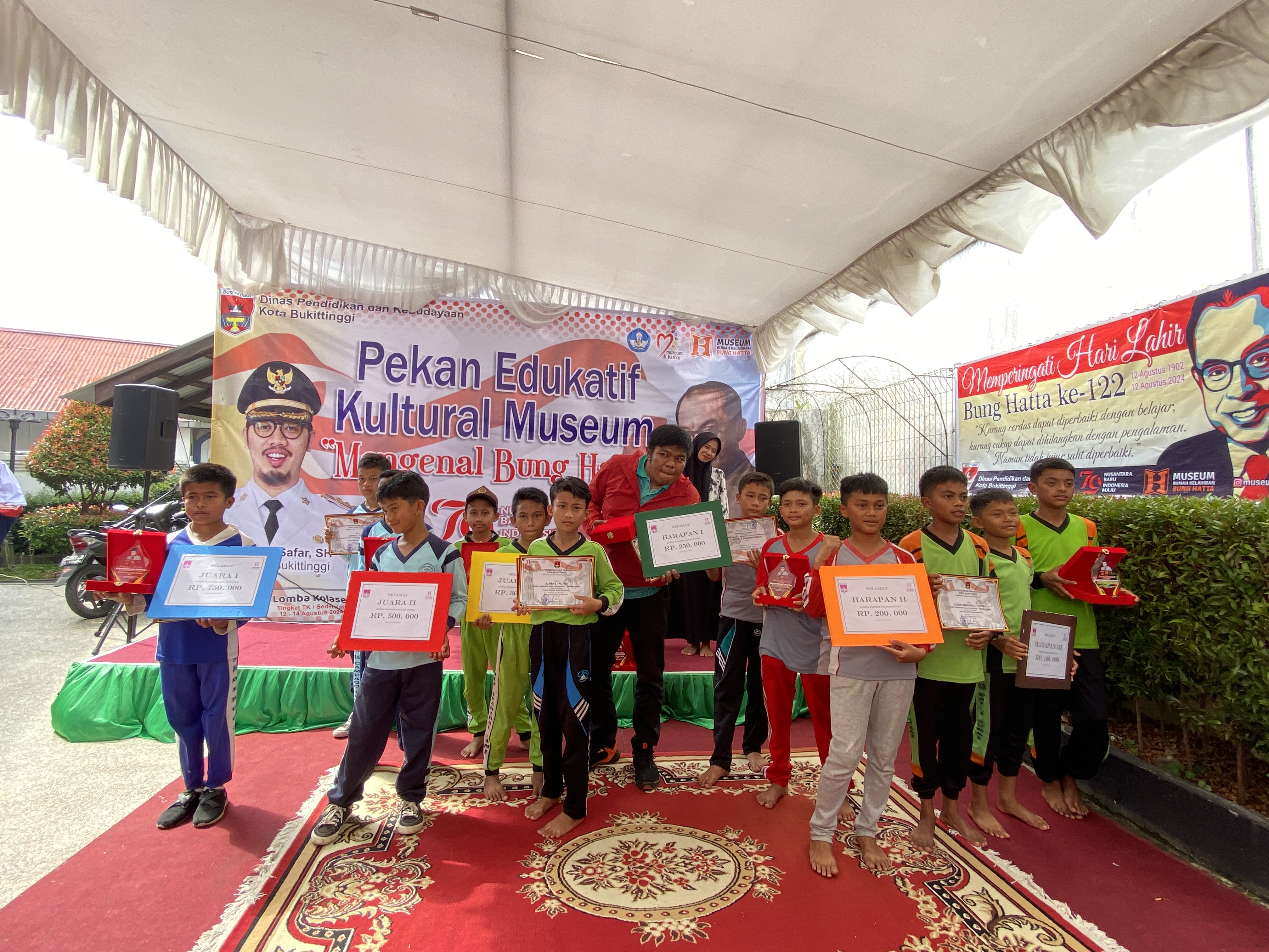 Pemenang Lomba Tarompa Sayak Putra